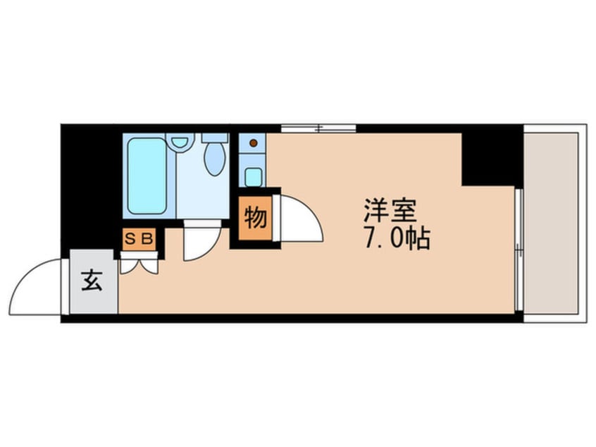 間取図 ビアメゾン・マミ常盤台