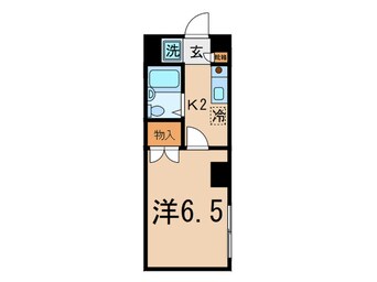 間取図 谷上マンション