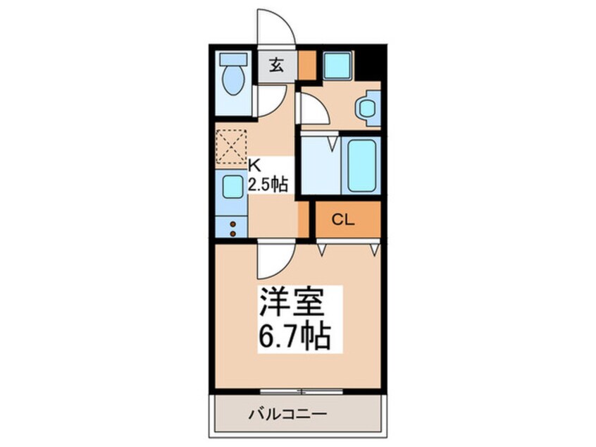 間取図 LOC´S　SAGINUMA