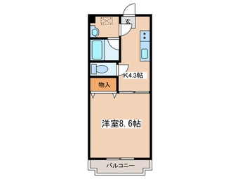 間取図 アルカディア・アベニュー