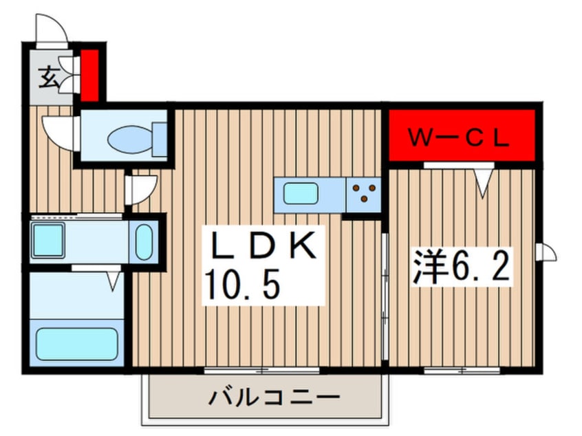 間取図 メゾン・ド・マーキュリー