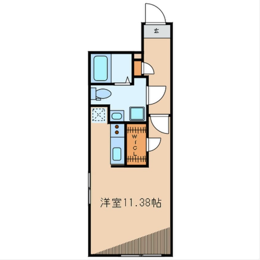 間取図 ZESTY高円寺南