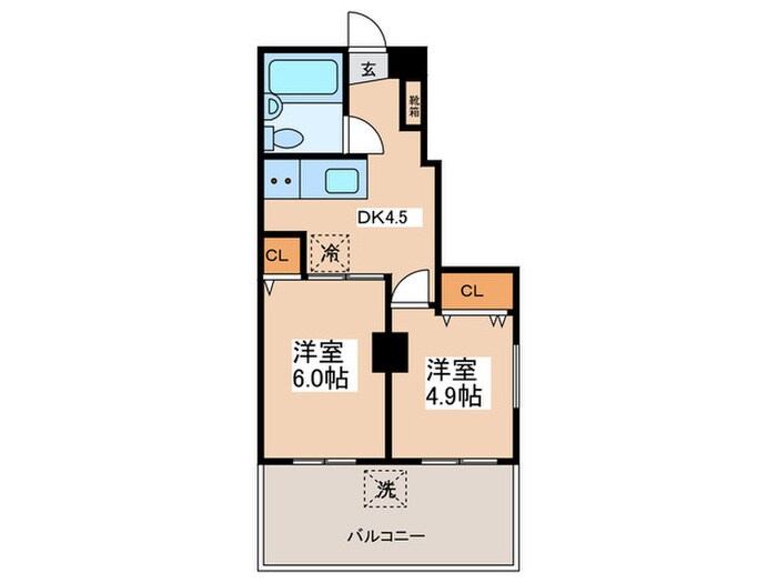間取り図 日新マンション