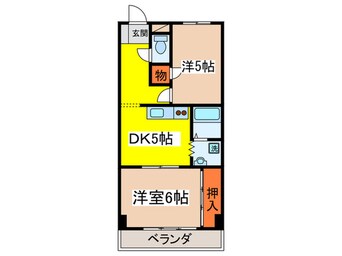 間取図 パストラル府中