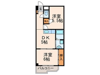 間取図 パストラル府中