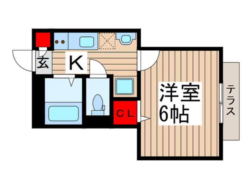 間取図 メゾン・ドゥ・フォレスト