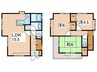 木曽西戸建 3LDKの間取り
