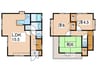 木曽西戸建 3LDKの間取り