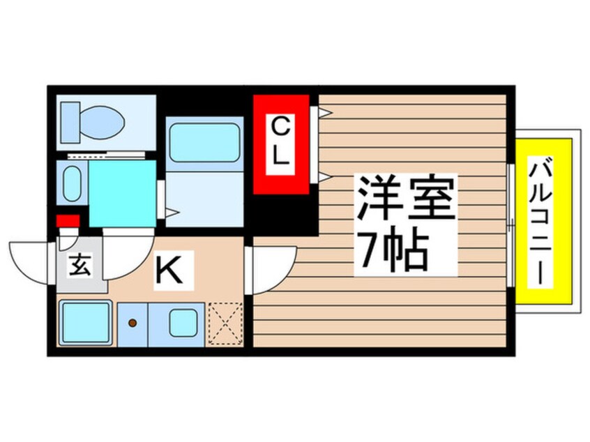 間取図 アンソレイエ園生