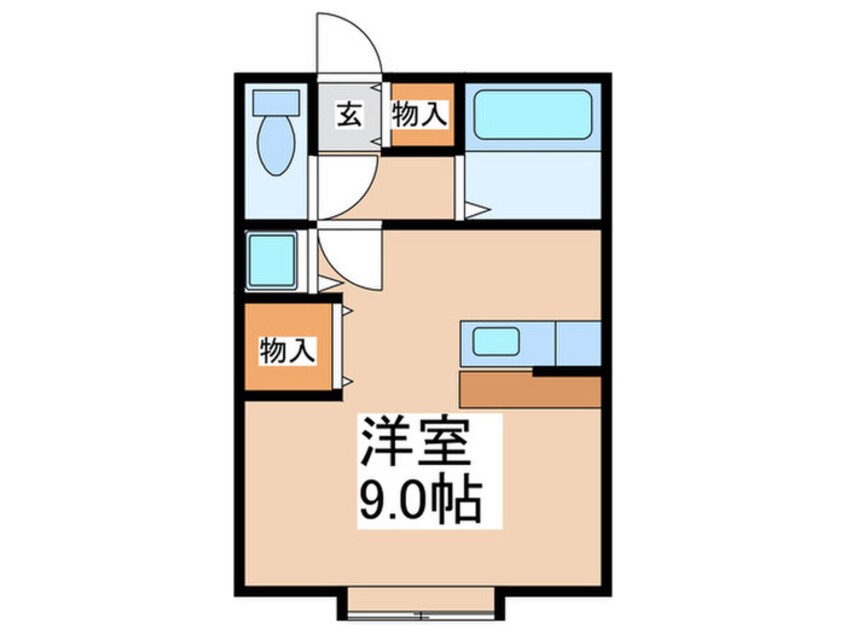 間取図 フォーレストⅢ