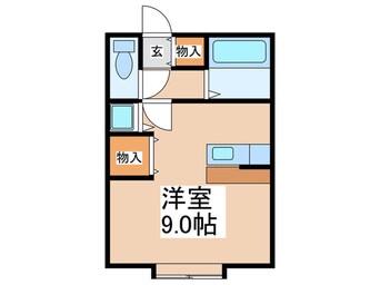 間取図 フォーレストⅢ