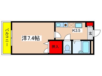 間取図 サンパレス日向