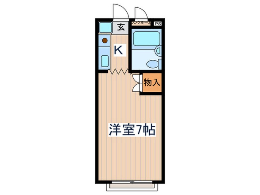 間取図 ブロッカム８