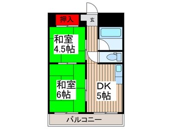 間取図 サワ－マンション