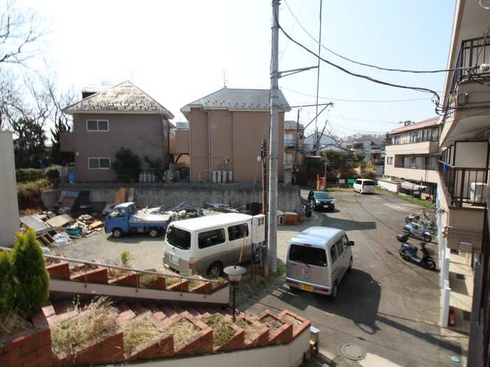 室内からの展望 コーポ常盤Ｂ