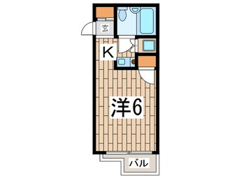 間取図 晴嵐マンション