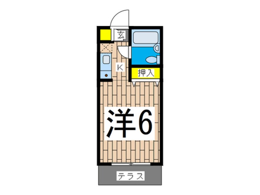 間取図 晴嵐マンション