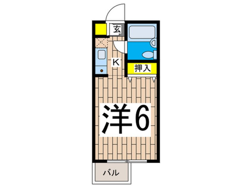 間取図 晴嵐マンション