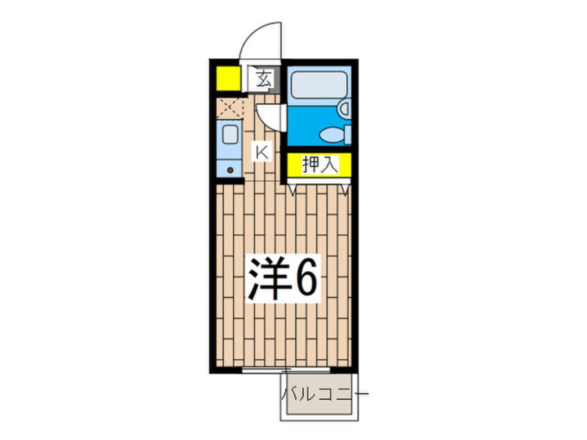 間取図 晴嵐マンション