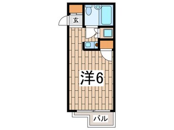 間取図 晴嵐マンション