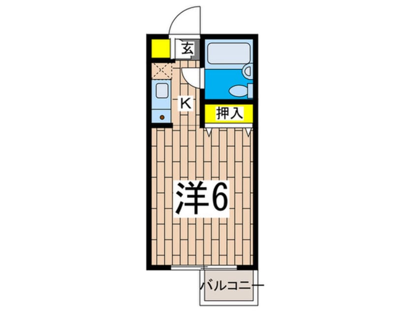 間取図 晴嵐マンション