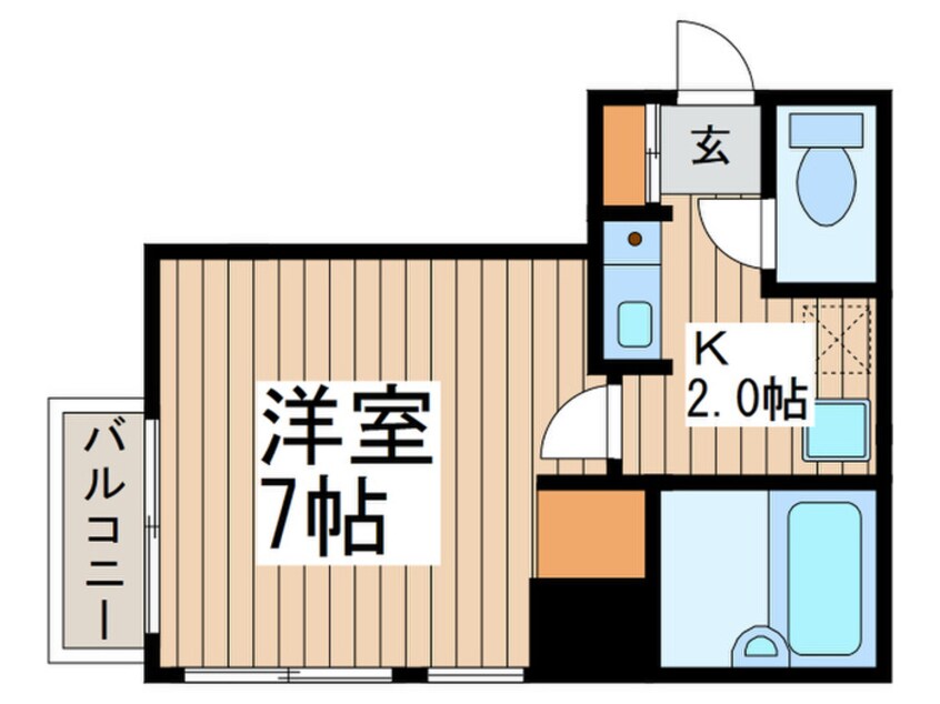 間取図 AXIS下町