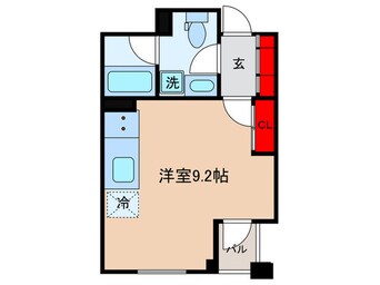 間取図 バウスフラッツ日本橋浜町