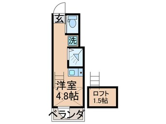 間取図 タイムテラス金町