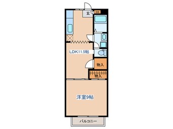 間取図 ソレイユハイツ