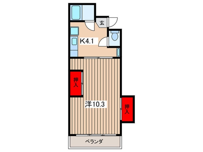 間取り図 コーエイコーポ
