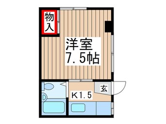 間取図 土方コーポⅡ