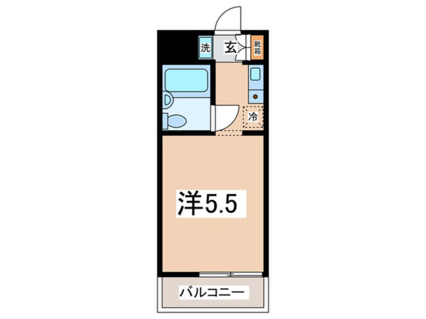 間取図 トップ上溝第１（204）