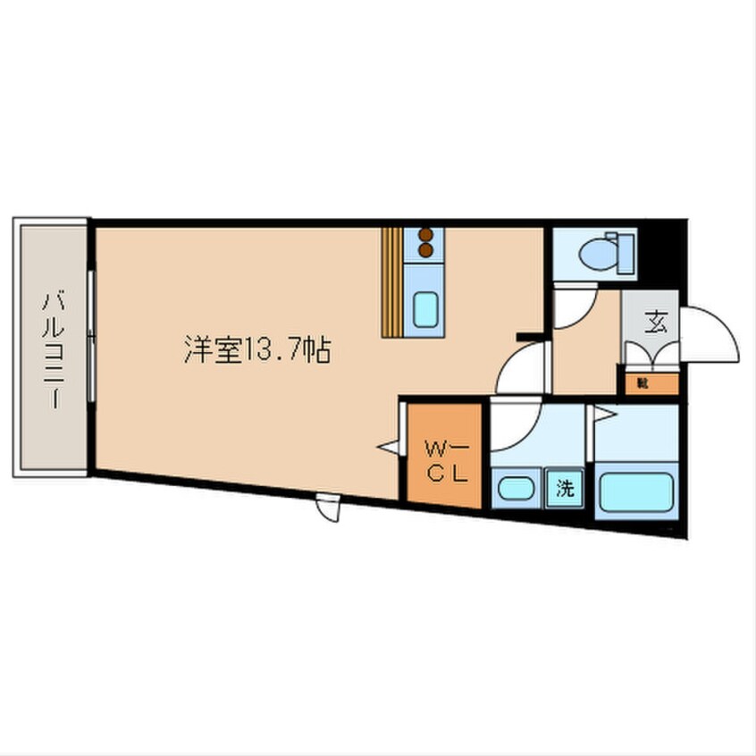 間取図 レジデンスサルバトーレ