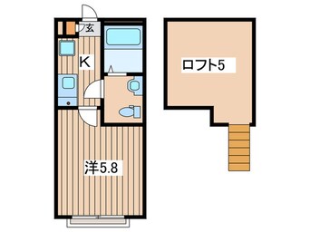 間取図 ドブリーデン中野島