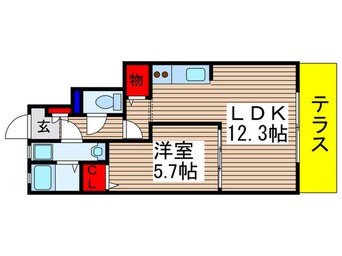 間取図 メゾン ド ベル