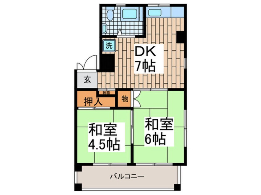 間取図 石原マンション