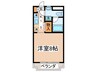 プリムヴェ－ル聖蹟 1Kの間取り