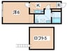 Ｔテラス向ヶ丘 1Kの間取り