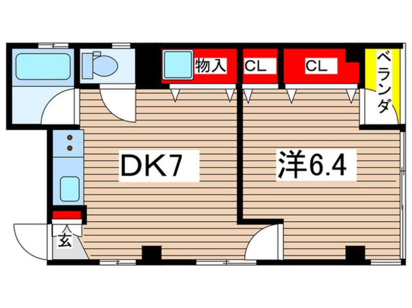 間取図 横山ビル