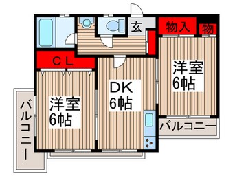 間取図 メゾン・ド・エスポワ－ル