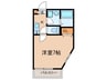 BestStage鶴瀬東 1Kの間取り