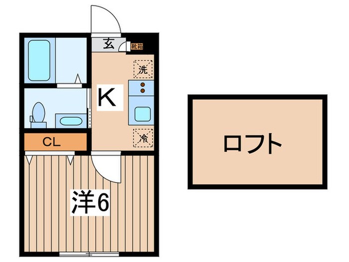 間取り図 グランシーズ三ツ境ルノン