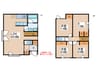 松庵３丁目戸建 3LDK+Sの間取り