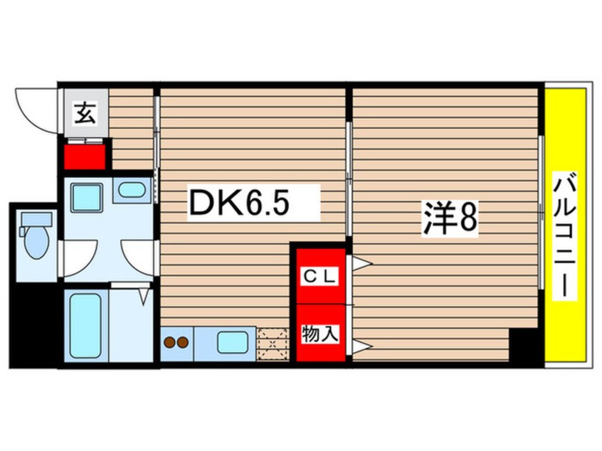 間取図 オーキッドレジデンス千葉中央