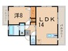 ベルウッドⅡ田園調布 1LDKの間取り