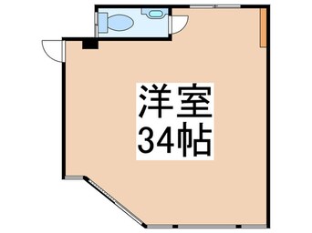 間取図 クリーンハイツ店舗