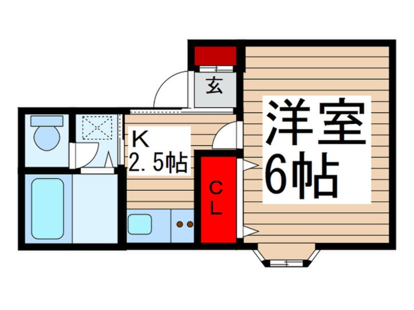 間取図 エスポワール聖Ⅲ