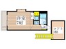 ベルフラット 1Rの間取り