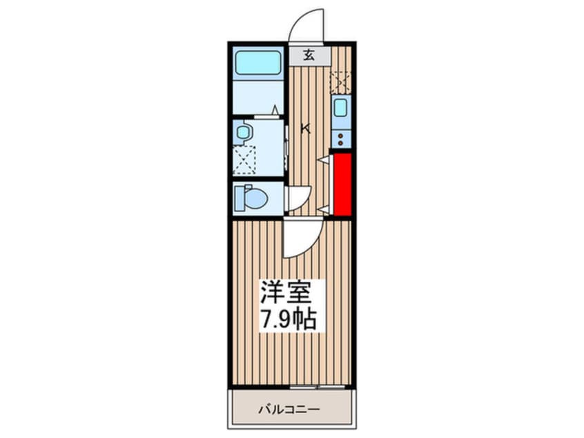 間取図 仮）キャメル吉川4