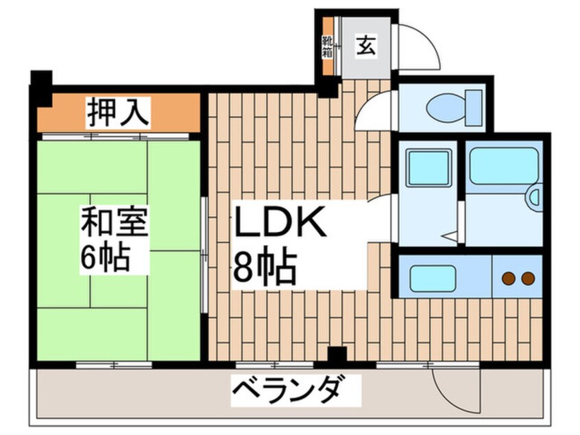 間取図 マツモトビル